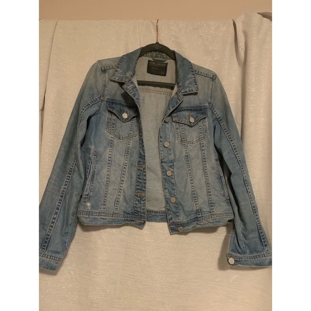 Blank NYC Distressed Denim Jacket